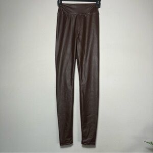OFFLINE By Aerie Real Luxe Faux‎ Leather Legging Size NWT Small